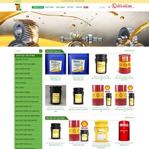 Mẫu 102 - Dầu Nhớt Công Nghiệp
