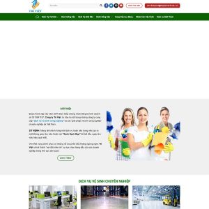 Mẫu 110 - Dịch Vụ Vệ Sinh