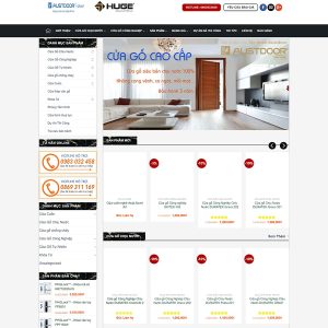 Mẫu 133 - Cửa gỗ công Nghiệp