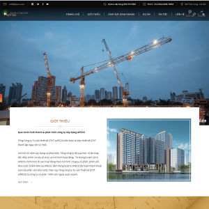 Mẫu 140 - Website giới thiệu