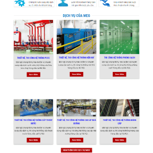 Mẫu 143 – Website giới thiệu – mẫu website Doanh nghiệp