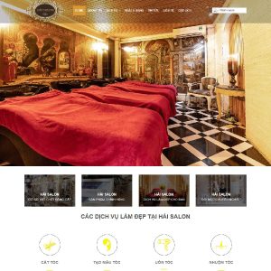 Mẫu 153 – Website dịch vụ