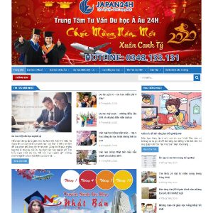 Mẫu 154 – Website tin tức