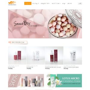 Mẫu 158 – Website bán hàng – mẫu website Bán hàng