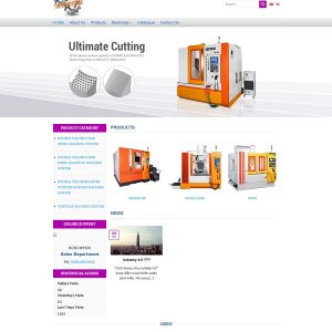 Mẫu 168 - Website giới thiệu