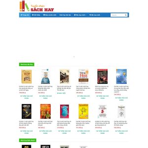 Mẫu 171 - Thiết kế web bán sách