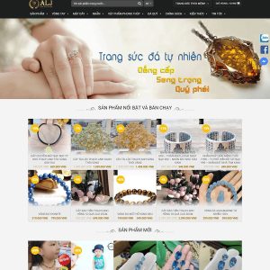 Mẫu 180 – Website bán hàng – mẫu website Bán hàng
