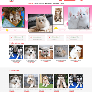 Mẫu 234 – Website bán hàng