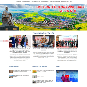 Mẫu 245 – Website giới thiệu