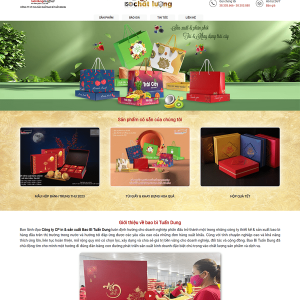 Mẫu 184 – Website dịch vụ