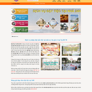 Mẫu 195 – Website giới thiệu