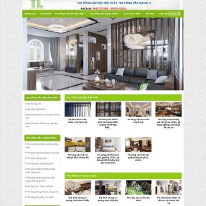 Mẫu 206 – Website giới thiệu