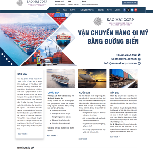 Mẫu 224 – Website giới thiệu