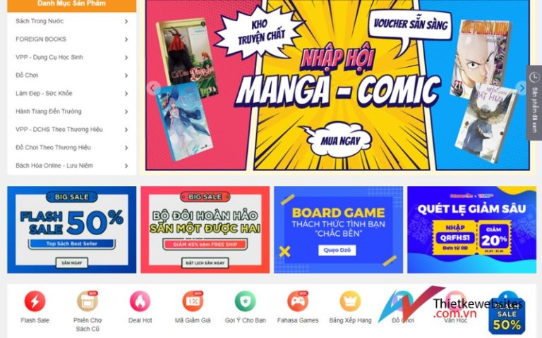 Tổng quan về thiết kế website bán sách tạimauwebsitedep.net Việt Nam