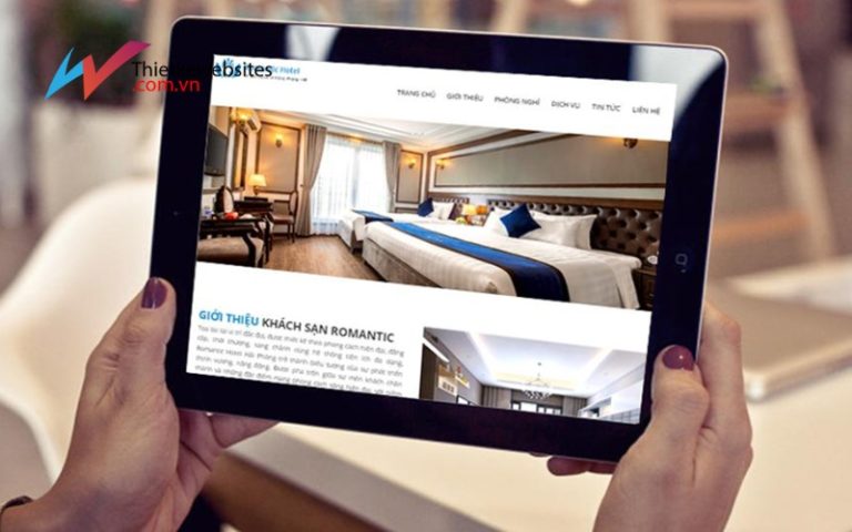 Thiết kế website khách sạn