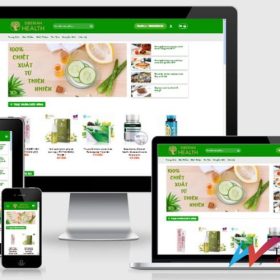Dịch vụ thiết kế website thực phẩm chuyên nghiệp, chất lượng