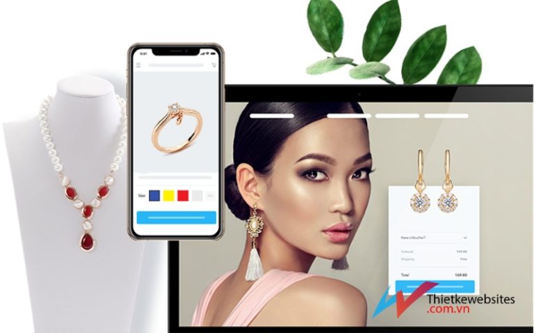 Xu hướng thiết kế website trang sức đang làm mưa làm gió trên thị trường hiện nay